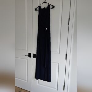 Lauren Ralph Lauren Women's Cowl Neck Brooch Dress